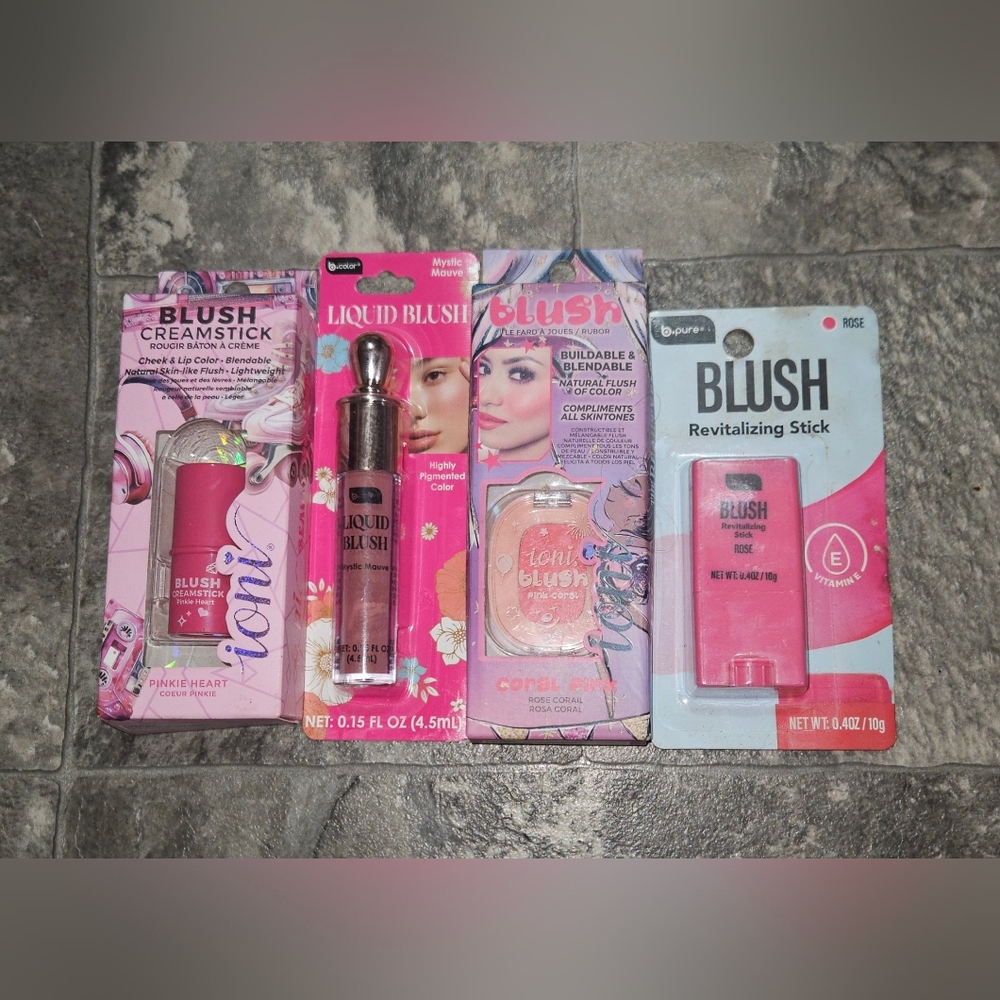 Blush Bundle- Blushstick, Cream Blush, Liquid Blush & More BNIB